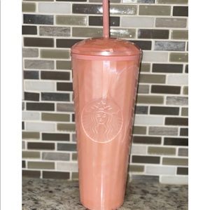 Starbucks Summer Peach Dome Tumbler